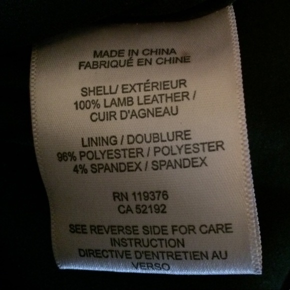 [SOLD] Helmet Lang 100% Leather Dress - Picture 6 of 7